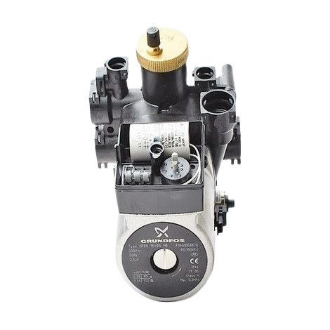 Grundfos – Circulateur pompe de circulation UP 15-65 – Tension 230V – Corps en fonte résistant à la corrosion – Débit constant pour chauffage central