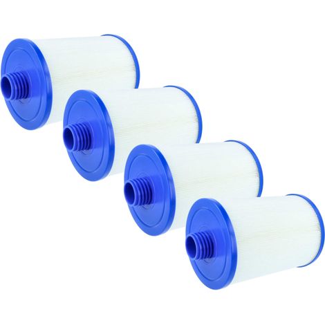 vhbw 4x Filterkartusche Ersatz für Pure N Clean PC-0359 für Pool - Ersatzfilter Blau Weiß