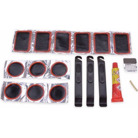 FILMER Kit de réparation de vélo 45025, 19 pièces