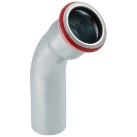 Geberit Mapress Curva in acciaio C con estremità a innesto, DN 15, dø 18 mm, 20703
