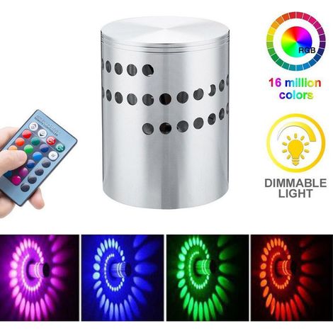 Applique murale LED 3 watts, applique murale en aluminium, lampe de salle de bain, applique murale (1/4)