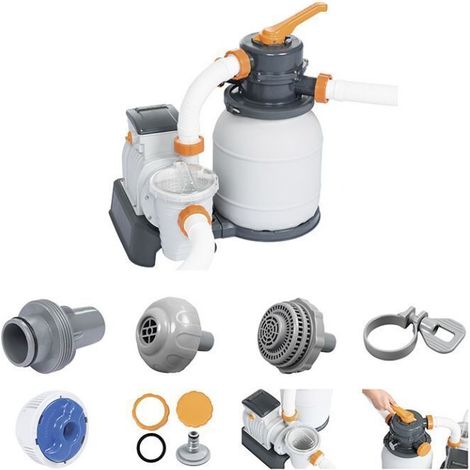 Pompa Filtro A Sabbia Bestway 58497 Flowclear Da 5.678 lt/h per Piscina