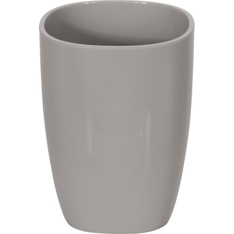Gobelet Pure Taupe en PS (1/2)