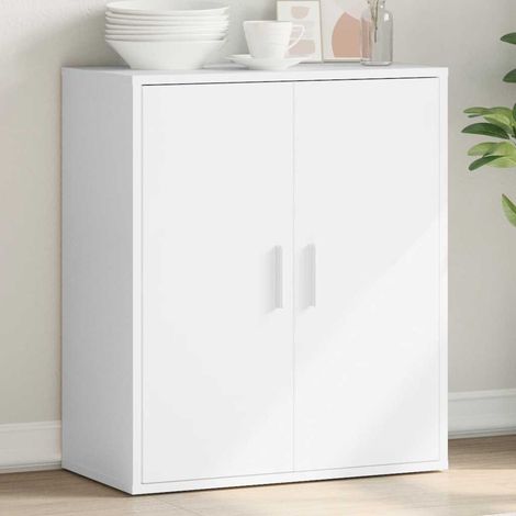 Sideboard White 79x38x80 cm Engineered Wood vidaXL (1/5)