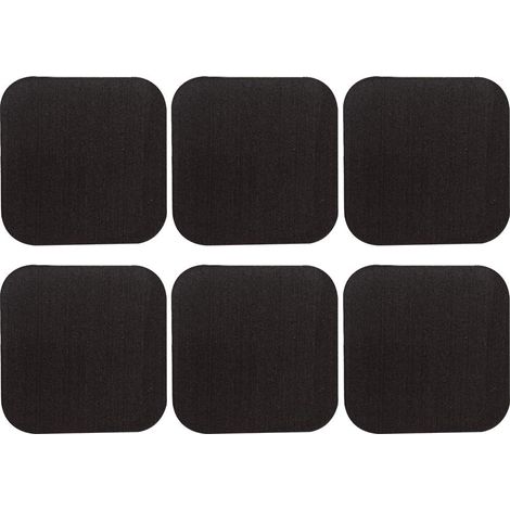 Tapis de course absorbant les chocs, 6 pièces pour la maison, anti-vibration, isolation phonique, tapis de sol épais pour tapis de course (1/5)
