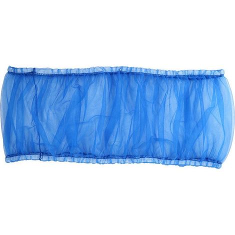 Jeffergarden Nouveau Nylon maille oiseau perroquet Cage graine receveur couverture coquille garde produits pour animaux de compagnie (bleu)