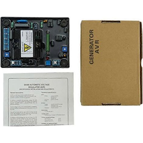 Module de pièces détachées pour générateur sans balais SX460 E000-24602 : régulateur de tension automatique (AVR). (1/5)