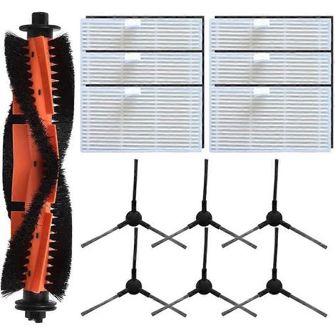Filtre pour aspirateur brosse pour aspirateur Filtre de brosse pour aspirateur filtre de Main Brosse Filtres Side Brosses Kit pour Uninell UR3 Robot Aspirateur pièce détachée Accessoires (1/5)