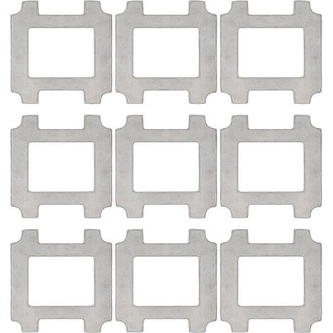 Lot de 9 chiffons à vitres pour aspirateur robot Winbot / PRO, accessoires de rechange pour lingettes de nettoyage (1/5)