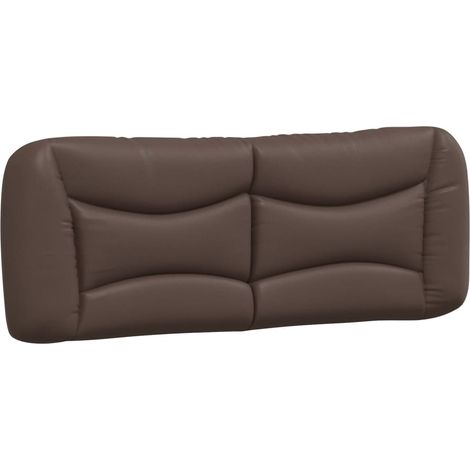 Maison Exclusive - Cuscino Testiera Hvar Marrone 140 cm in Similpelle (1/5)