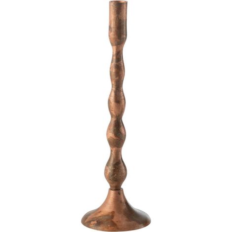 Chandelier Déco en Métal "Sha" 33cm Cuivre (1/4)