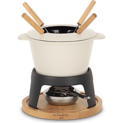 HKoenig Fondue 4 personas - Mont Joly  - color beige (1/5)