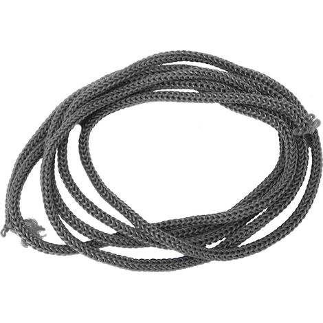 Corde Tressée En Polypropylène 3mm - Cordon De Serrage Résistant À L'eau - Pour Bricolage Et Vêtements - Gris Foncé 270m (1/5)