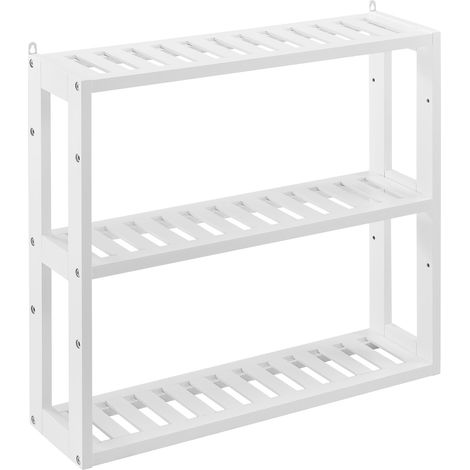 Mueble contenedor de baño MDF lacado 54 x 15 x 60 cm blanco 030002854