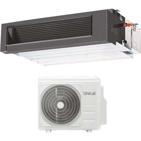 Climatizzatore Condizionatore Unical Canalizzabile 24000 BTU CN11 24H Classe A++/A+ Gas R-32 Wi-Fi Optional