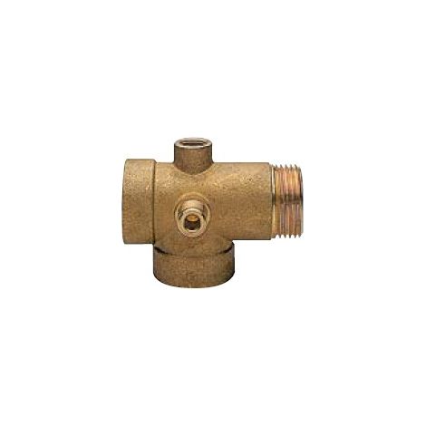 Raccordo a 5 vie 1" per pompe autoclavi, sabbiato H0600S06 - - ENOLGAS - - (1/2)