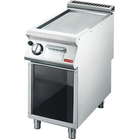 Plancha professionnelle lisse gaz - Gastro M
