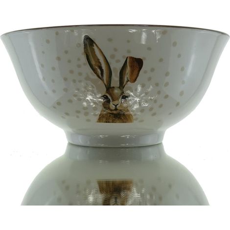 Kaemingk Schale Porzellan 15.5-H7.2 cm braun (1/3)