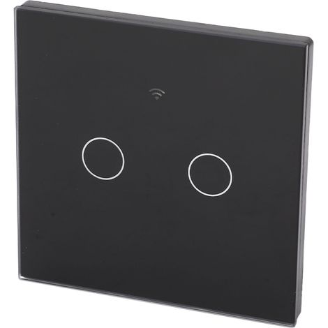 Fernbedienungsschalter, 2-Wege-WLAN, AC 80–260 V, 10 A, Touch-Steuerung, Zeitrelais (1/5)