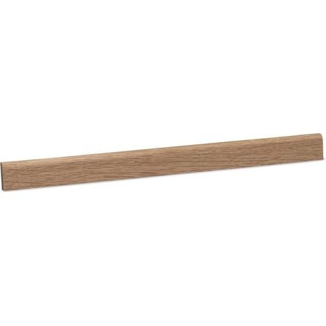 KGM Sockelleiste Massivholz Eiche unbehandelt 5 x 22 mm 2,4 m