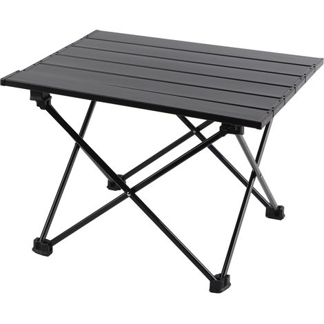 Table de pique-nique pliable et légère, multifonctionnelle et portable, idéale pour le camping, les repas en plein air et les barbecues. Petite table compacte. (1/5)