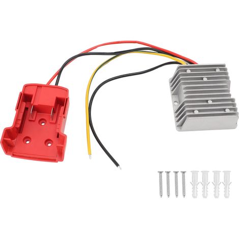 Adaptateur batterie convertisseur tension 17-55V entrée 12V sortie – 20A 240W réducteur 48-11-1828 48-11-1815 48-11-1840, électricité (1/5)