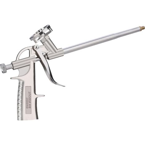 Pistolet à Mousse Polyuréthane Métallique, Applicateur en Aluminium, Argent (1/5)