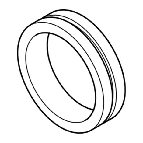 Distanziale pistone Ø44,5 mm per forbice pneumatica Lisam 4Win originale