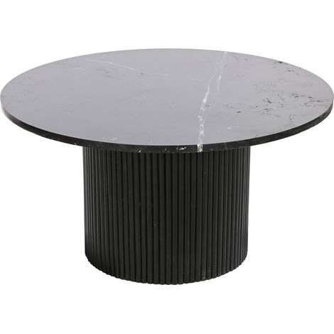 Mesa Centro Marmol Madera 80X80X42 Negro (1/5)