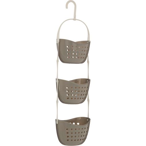 Premier Housewares 3 Tier Grey Shower Caddy (1/3)