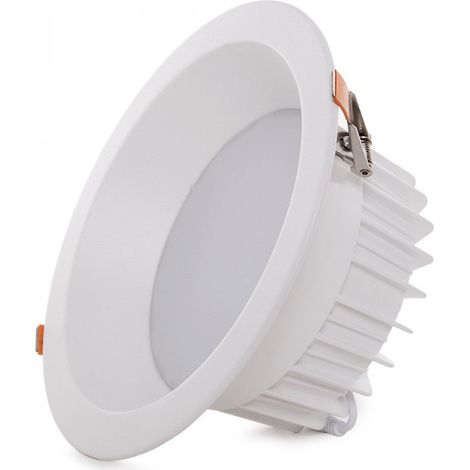 Foco Downlight Circular LED 24W 3360Lm 6000ºK Anti-Deslumbrante UGR19 40.000H [HO-DL-AD-24W-CW]