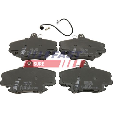 Pastillas de freno delanteras rápidas FT29179 con 1 sensor (1/2)