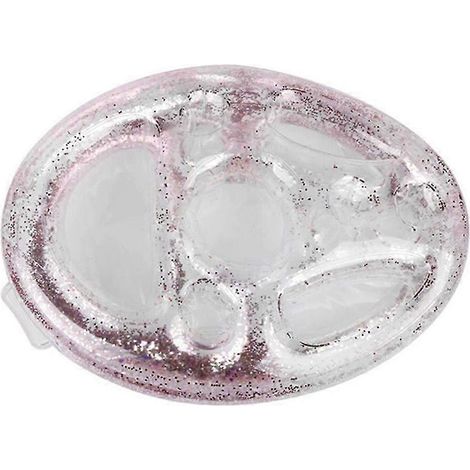 Schwimmendes Bartablett aus PVC mit 8 Löchern für Getränke und Snacks, ideal für Sommerpartys und Becherbehälter. (1/5)