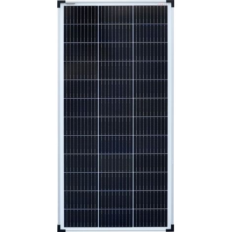 Panneau Solaire Monocristallin 100W 12V, PERC 9BB – pour camping-car, installation balcon, abri de jardin, bateau (1/5)