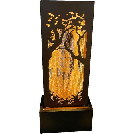 Weihnachtsbrunnen mit LED für den Außenbereich 25 × 50 × 123