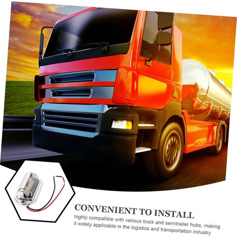 Luci targa posteriori a LED a 2 pezzi, illuminazione ampia e stabile per SUV, camion, rimorchio (1/4)