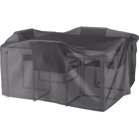 Wasserdichte Möbelabdeckung 7914 150x160x85 AeroCover grau Homms (1/5)