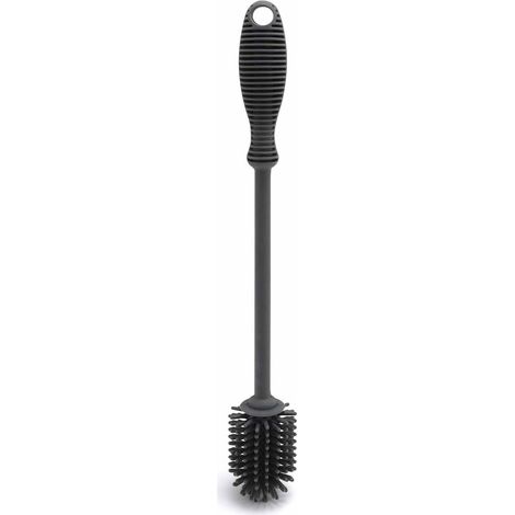 Brosse De Nettoyage En Silicone - Manche 25 Cm - Pour Bouteilles Isothermes Eau Vases Verre - 1 Piece (1/5)