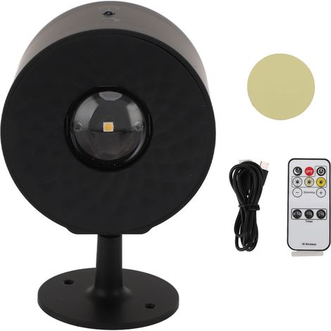 Applique Murale LED Magnétique Rotative 360° sans Fil, Lumière Murale à Batterie Rechargeable avec Contrôle Tactile et Par Distance, 3 Températures de Couleur, Abs (1/5)