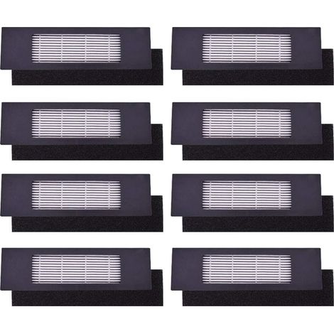 FOREHILL Ersatzfilter kompatibel mit Ecovacs Deebot OZMO 920, 950, T5, T8, T8 Aivi, T9, N7, N8, N8+, N8 Pro+ Saugrobotern (1/5)