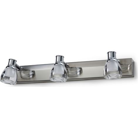 Wandleuchte Bad Tilt Alf Led Smd 3x2.40w 144lm Cri80 3000k Chrom