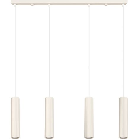 Lampade a sospensione Karbon beige 81x120x5cm Sollux (1/5)