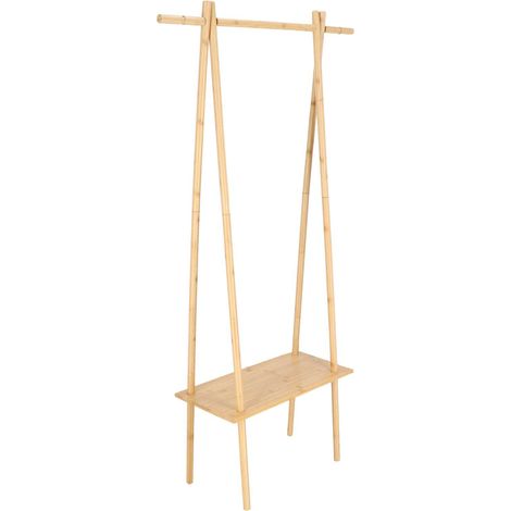 Etagère multifonction d'intérieur en bambou Taille S (1/4)
