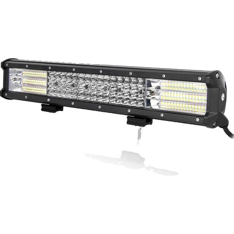 Barre lumineuse, matériaux durables, large compatibilité, 17in 450W Pas de fil (1/2)