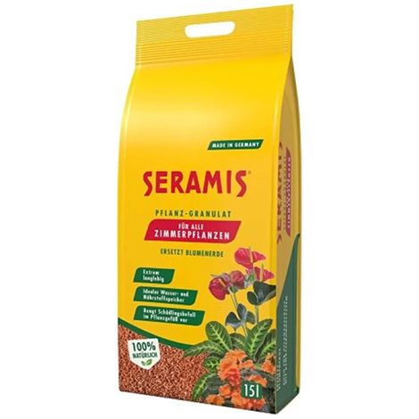 Seramis 2/5 mm, substrato professionale per piante da interno (3 kg - 7,5 lt)