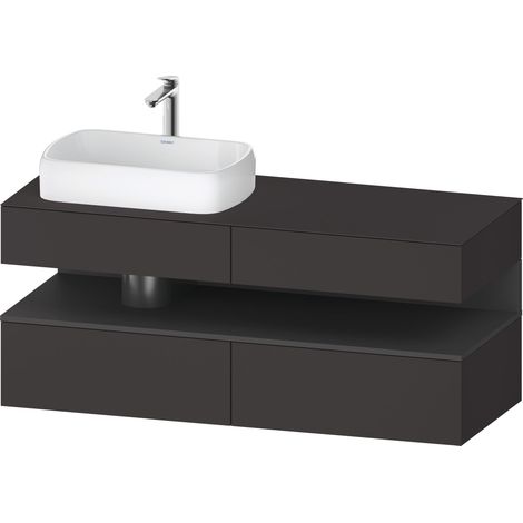 Duravit Collection One Meuble sous-vasque en console, 2 tiroirs,