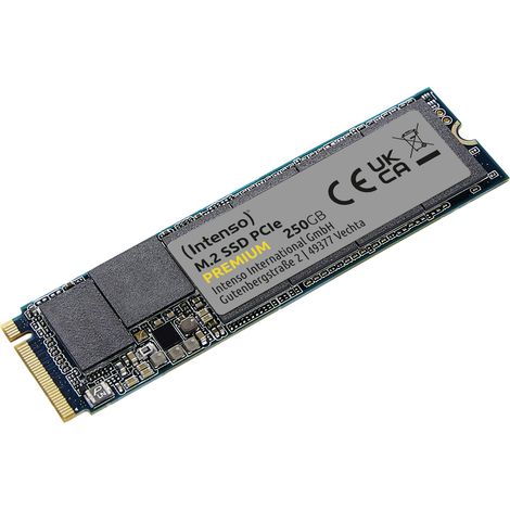 Intenso M.2 SSD PCIe Premium 250 GB PCI Express 3.0 NVMe (1/4)