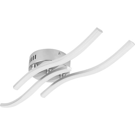 Langlebige Deckenleuchte – Eisen + Aluminium + Silikon – gewellte LED-Arme – hohe Helligkeit – geringe Lichtabsorption – Wohnzimmer – unverzichtbar für Zuhause