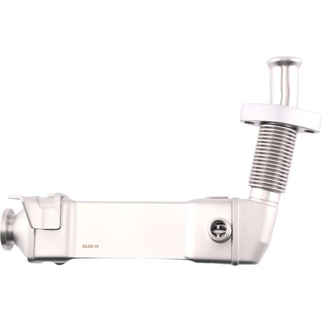 Enfriador de válvula de escape, construcción metálica, 20 x 15 x 10 cm, compatible con motores de automóviles de alta gama, reduce la recirculación de gases de escape, especificaciones OEM. (1/5)