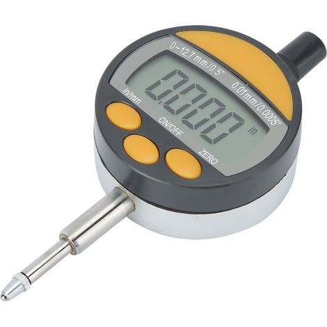 Comparateur à cadran numérique électronique 0-12,7 mm, précision de mesure de 0,01 mm. (1/5)